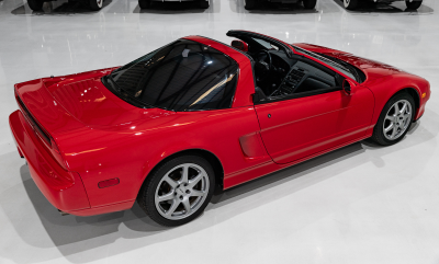 1995 Acura NSX in Formula Red over Black