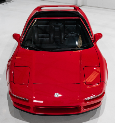 1995 Acura NSX in Formula Red over Black