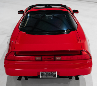 1995 Acura NSX in Formula Red over Black