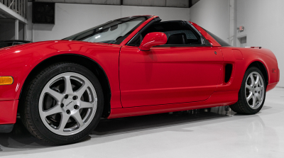 1995 Acura NSX in Formula Red over Black