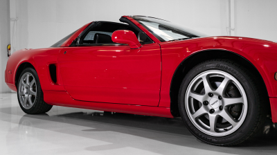 1995 Acura NSX in Formula Red over Black