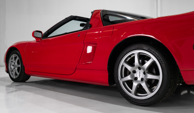 1995 Acura NSX in Formula Red over Black