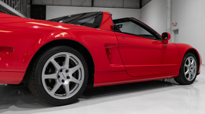 1995 Acura NSX in Formula Red over Black