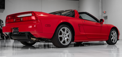 1995 Acura NSX in Formula Red over Black