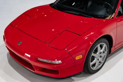 1995 Acura NSX in Formula Red over Black