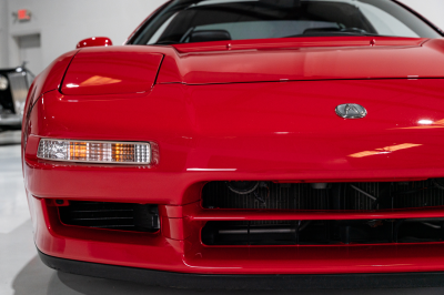 1995 Acura NSX in Formula Red over Black