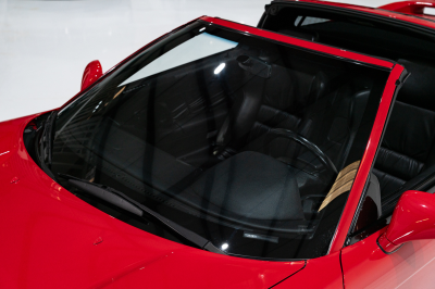 1995 Acura NSX in Formula Red over Black
