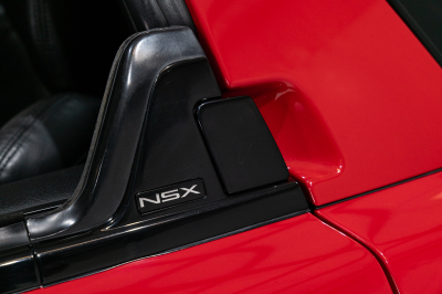 1995 Acura NSX in Formula Red over Black