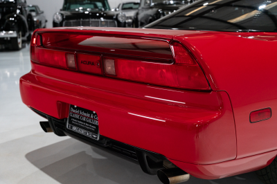 1995 Acura NSX in Formula Red over Black