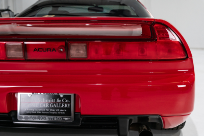 1995 Acura NSX in Formula Red over Black