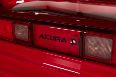 1995 Acura NSX in Formula Red over Black