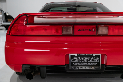 1995 Acura NSX in Formula Red over Black