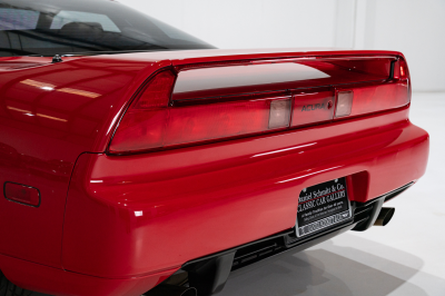 1995 Acura NSX in Formula Red over Black