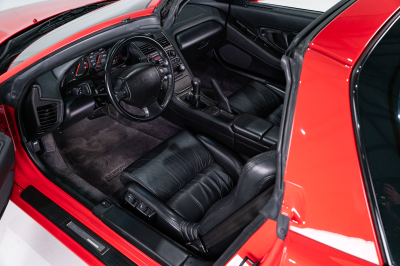 1995 Acura NSX in Formula Red over Black