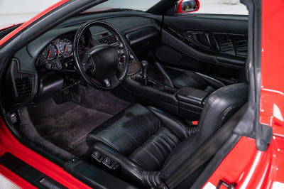 1995 Acura NSX in Formula Red over Black