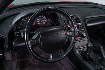1995 Acura NSX in Formula Red over Black