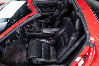 1995 Acura NSX in Formula Red over Black