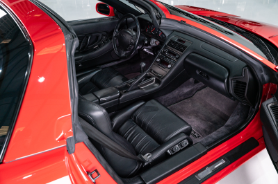 1995 Acura NSX in Formula Red over Black
