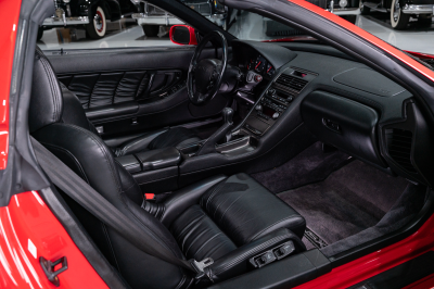 1995 Acura NSX in Formula Red over Black