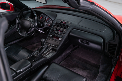 1995 Acura NSX in Formula Red over Black