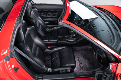 1995 Acura NSX in Formula Red over Black