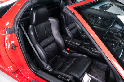 1995 Acura NSX in Formula Red over Black