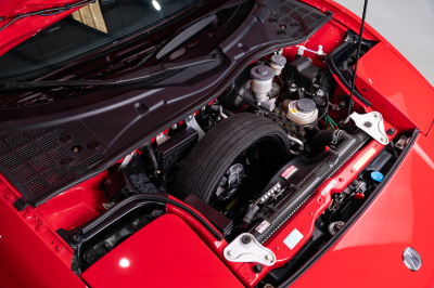 1995 Acura NSX in Formula Red over Black