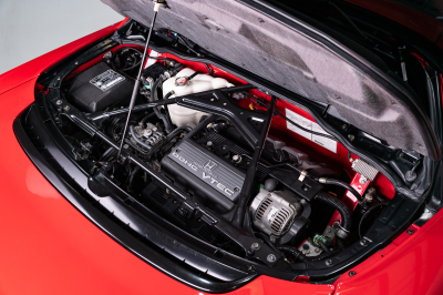 1995 Acura NSX in Formula Red over Black
