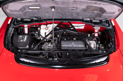 1995 Acura NSX in Formula Red over Black