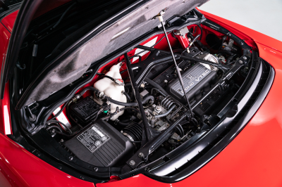 1995 Acura NSX in Formula Red over Black