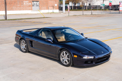 1996 Acura NSX in Purple over Tan