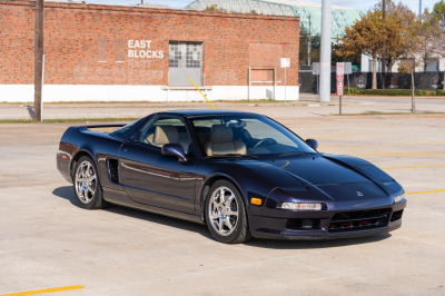 1996 Acura NSX in Purple over Tan