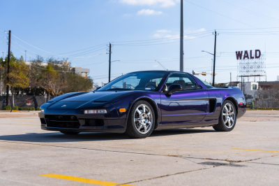 1996 Acura NSX in Purple over Tan