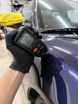 1996 Acura NSX in Purple over Tan