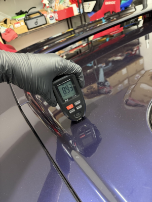 1996 Acura NSX in Purple over Tan