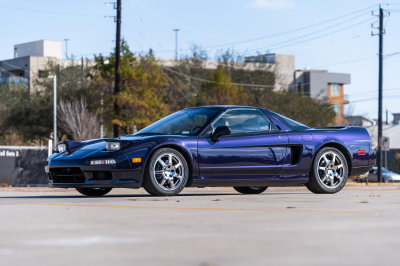 1996 Acura NSX in Purple over Tan