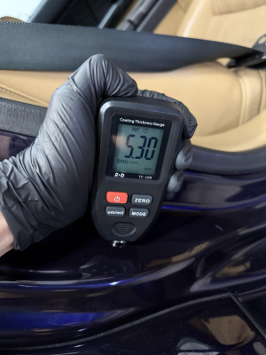 1996 Acura NSX in Purple over Tan