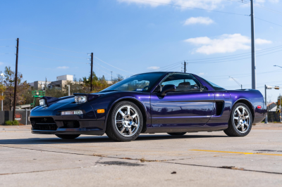1996 Acura NSX in Purple over Tan