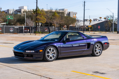 1996 Acura NSX in Purple over Tan