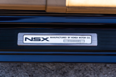 1996 Acura NSX in Purple over Tan