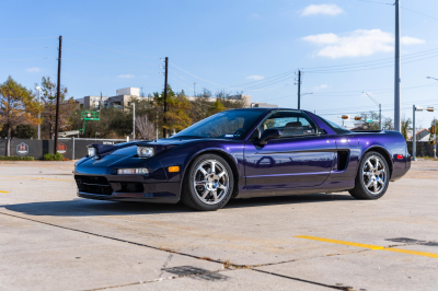 1996 Acura NSX in Purple over Tan