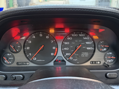 1996 Acura NSX in Purple over Tan