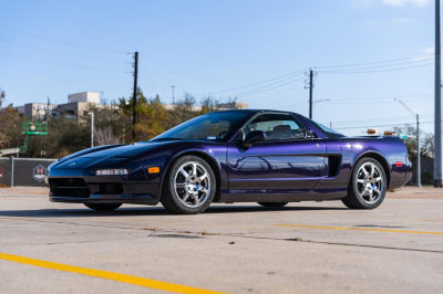 1996 Acura NSX in Purple over Tan