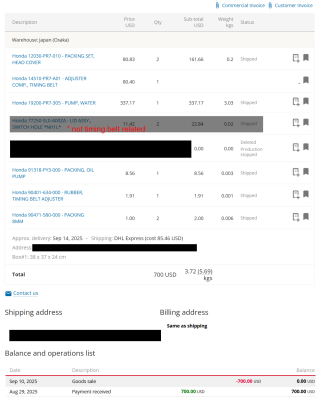 1996 Acura NSX in Purple over Tan