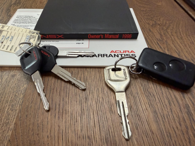 1996 Acura NSX in Purple over Tan