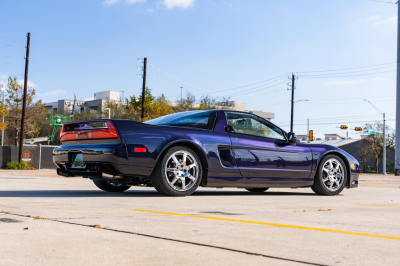 1996 Acura NSX in Purple over Tan
