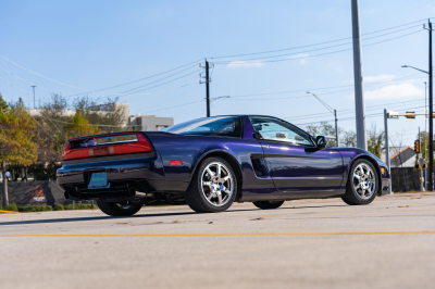 1996 Acura NSX in Purple over Tan