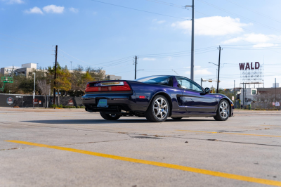 1996 Acura NSX in Purple over Tan