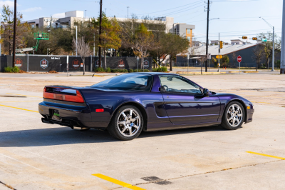 1996 Acura NSX in Purple over Tan