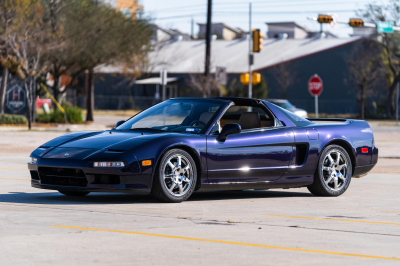 1996 Acura NSX in Purple over Tan